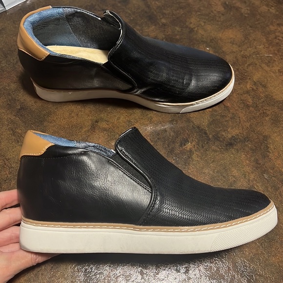 Dr Scholls slip on sneaker black size 9.5 shoe - Picture 3 of 8